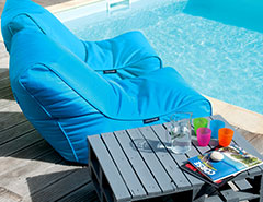 Evolution Sofa - Aquamarine Bean Bag